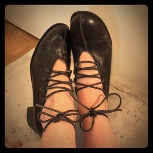 Italian leather shoes